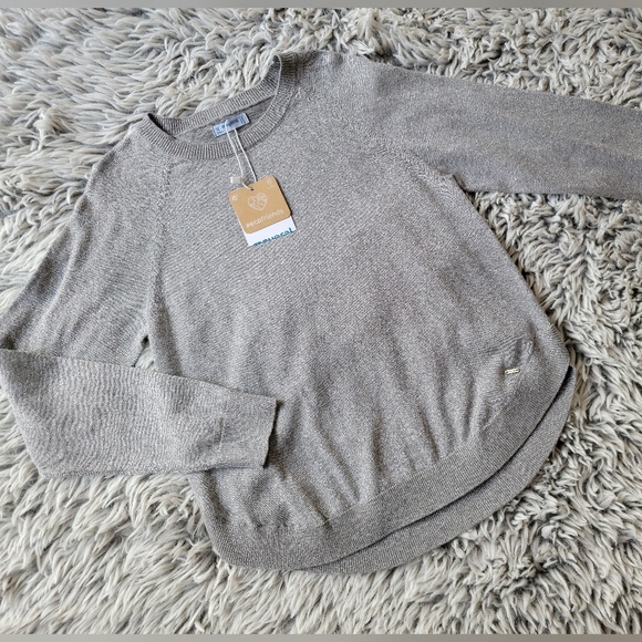 Mayoral Metallic Sweater Size 12 Nwt - Picture 3 of 7